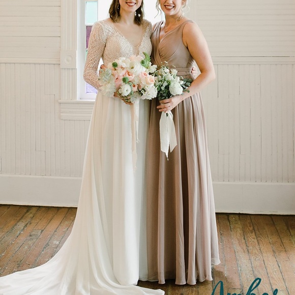Azazie Dresses & Skirts - COPY - AZAZIE Kora Bridesmaid Dress in Taupe